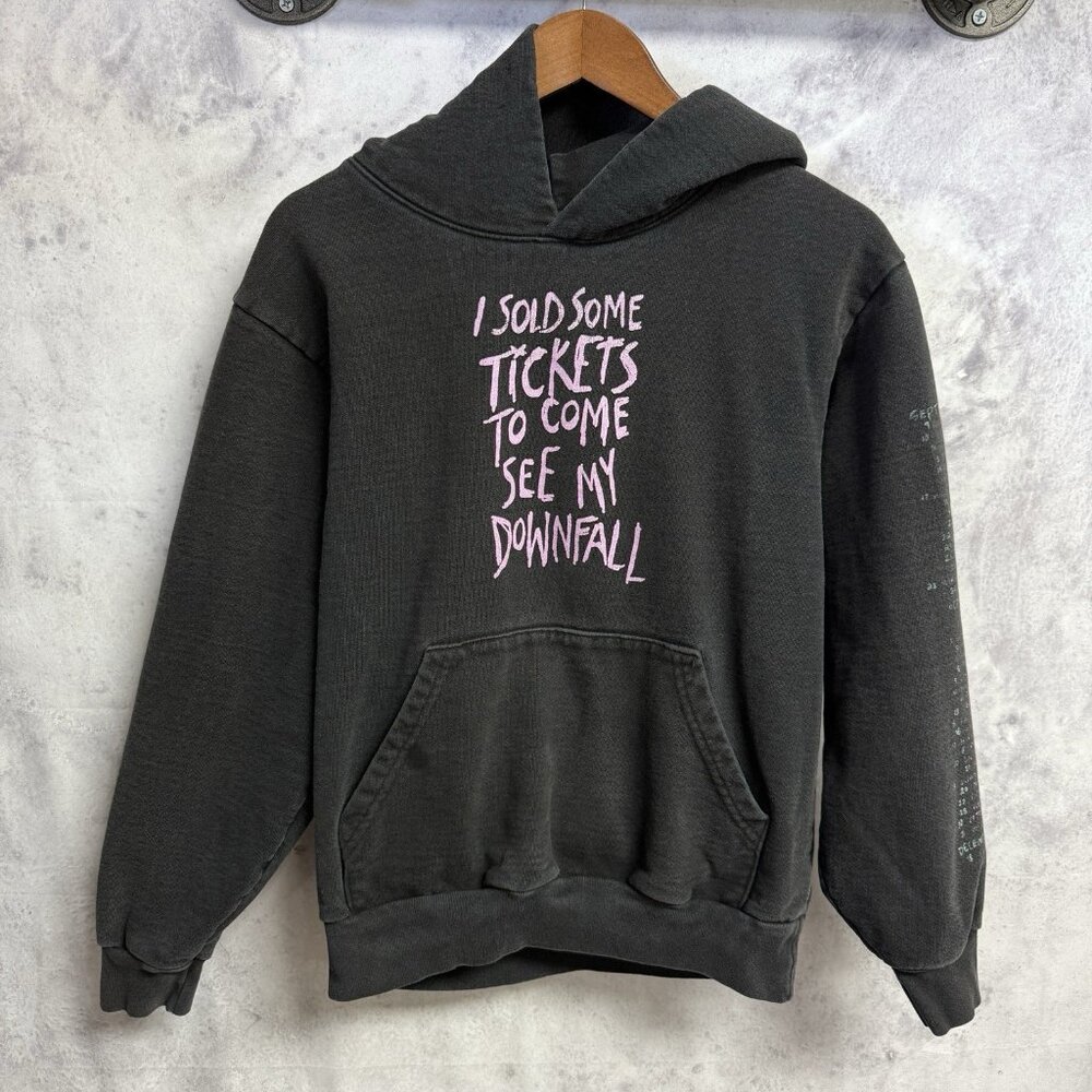 Machine Gun Kelly Tour Hoodie Sweatshirt Small 20x23 Tickets To My Downfall